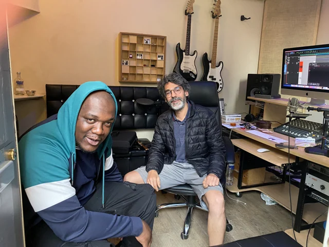 Hache-P et Karim au Studio Light Up