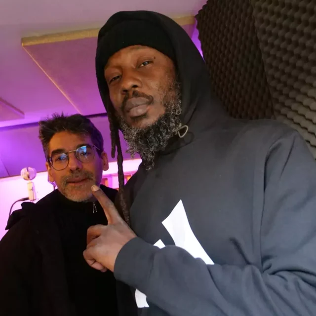 Lyricson et Karim au Studio Light Up